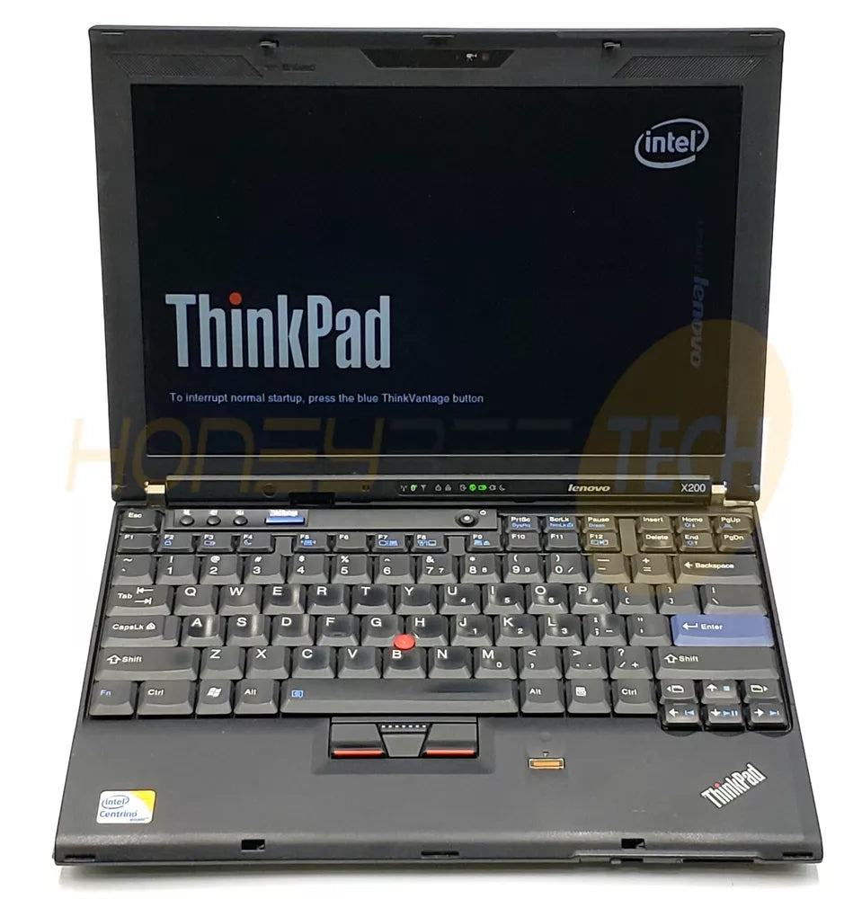 LENOVO THINKPAD X200 INTEL CORE 2 DUO P8700 2.53GHZ 4GB RAM NO HDD NO OS *READ* - Honeybee-Technologies