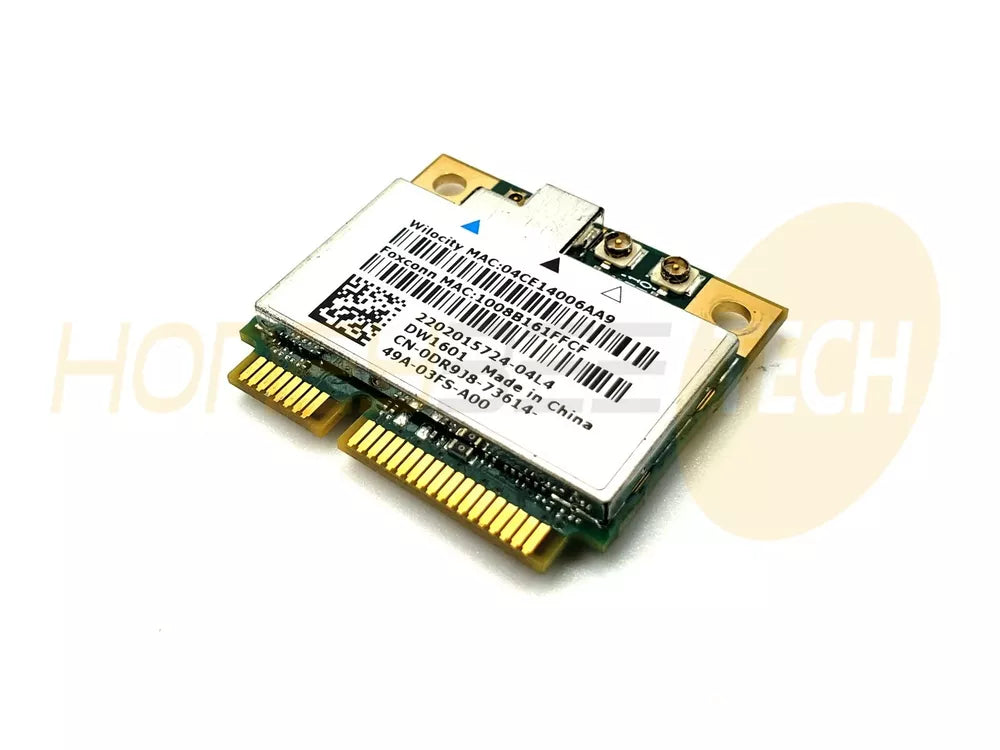 GENUINE DELL LATITUDE E7240 WIRELESS WIFI CARD DW1601 DR9J8 0DR9J8 TESTED - Honeybee-Technologies
