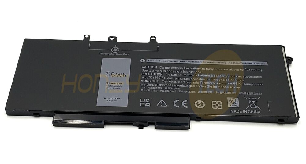 4CELL 68WHR BATTERY FOR LATITUDE 5480 5490 5580 LAPTOP GJKNX TESTED - Honeybee-Technologies