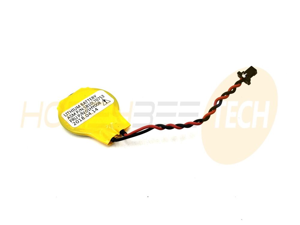 GENUINE LENOVO THINKPAD X1 CARBON G6 RTC CMOS BATTERY CR2016 01HY008 TESTED - Honeybee-Technologies