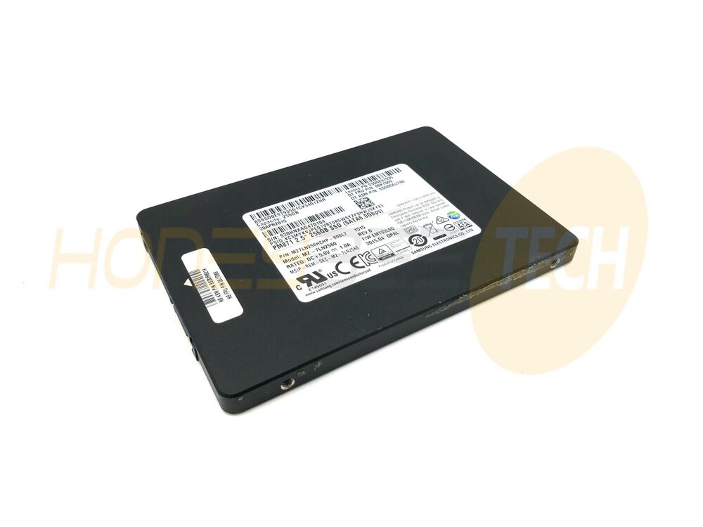 GENUINE LENOVO 256GB 2.5" SATA SSD 7MM SOLID STATE DRIVE 00KT009 TESTED - Honeybee-Technologies