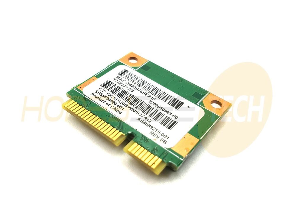 GENUINE HP ENVY TOUCHSMART M6 LAPTOP WIRELESS WIFI CARD 690020-005 TESTED - Honeybee-Technologies