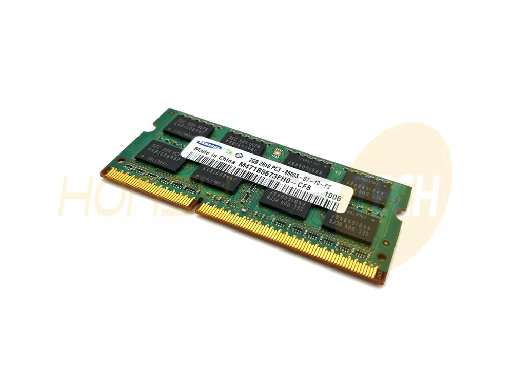 DELL 2GB 2RX8 PC3-8500S 204P SODIMM MEMORY RAM H299F 0H299F TESTED - Honeybee-Technologies