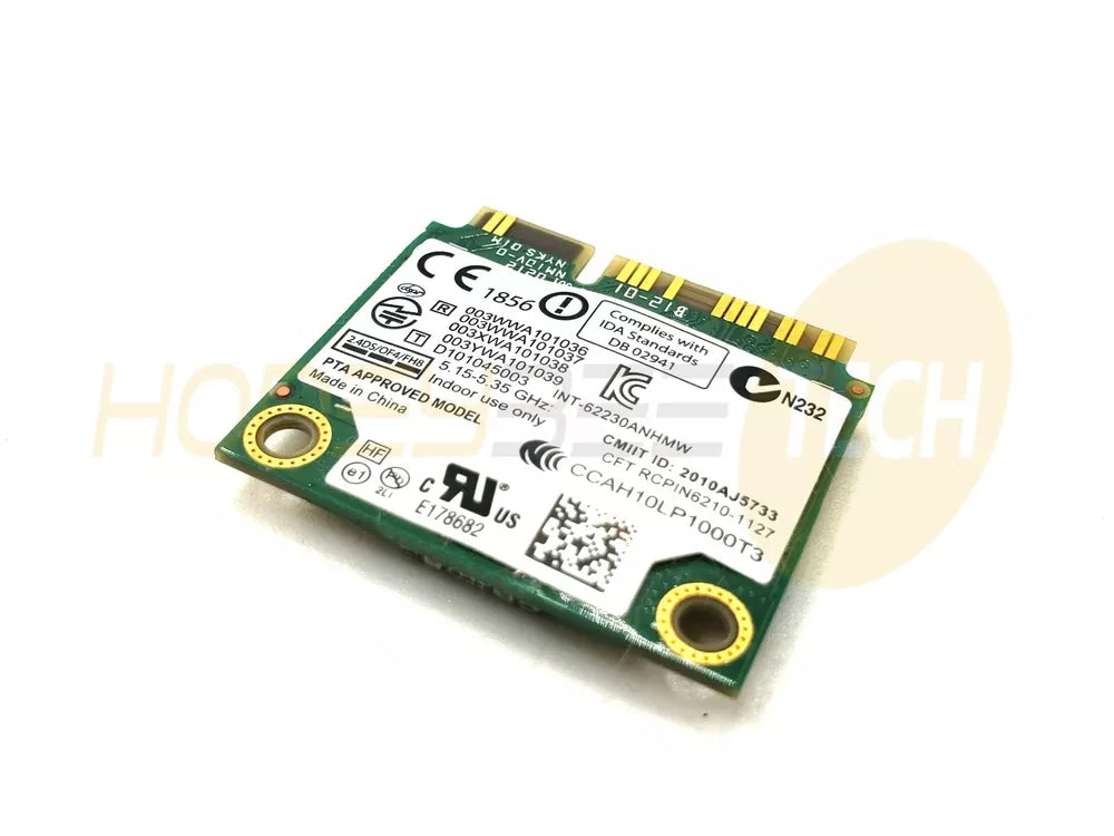 GENUINE DELL LAPTOP WIRELESS LAN CARD INTEL 6230 802.11 XXG96 0XXG96 TESTED - Honeybee-Technologies