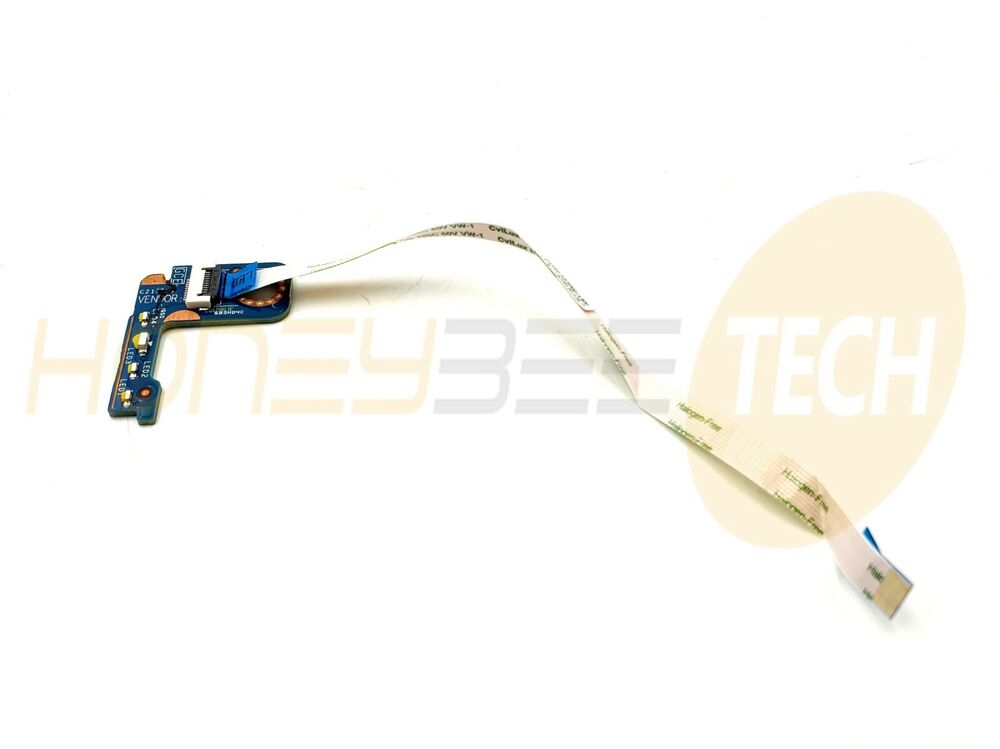 GENUINE DELL LATITUDE E5250 LAPTOP LED STATUS BOARD WITH CABLE LS-A891P TESTED - Honeybee-Technologies