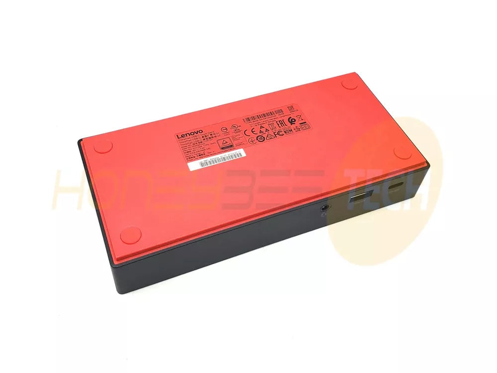 GENUINE LENOVO THINKPAD LAPTOP USB-C DOCKING STATION GEN2 40AS 03X7609 TESTED - Honeybee-Technologies