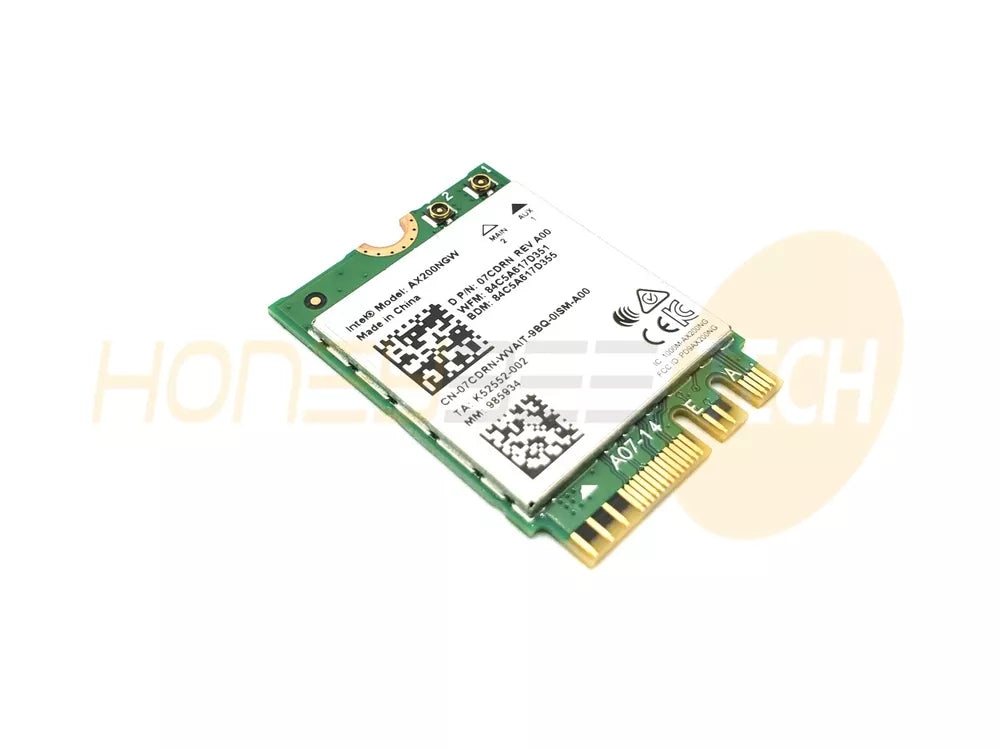 GENUINE DELL PRECISION 7540 LAPTOP WIRELESS WIFI CARD AX200NGW 7CDRN TESTED - Honeybee-Technologies