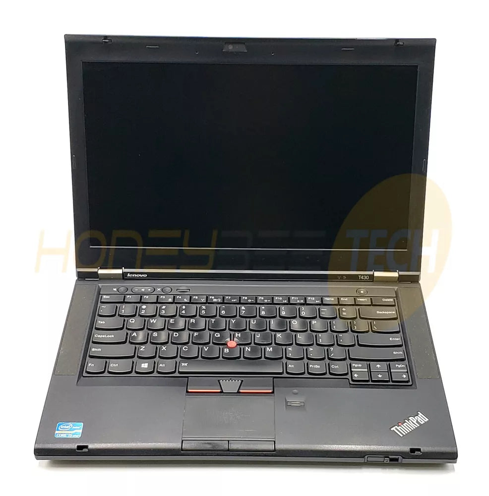 LENOVO THINKPAD T430 14" 1600X900 i5-3320M 4GB RAM NO HDD NO OS NO BATT LAPTOP - Honeybee-Technologies