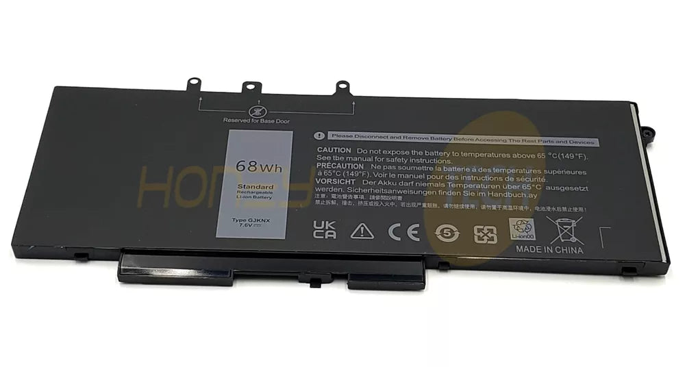 4CELL 68WHR BATTERY FOR LATITUDE 5480 5490 5580 LAPTOP GJKNX