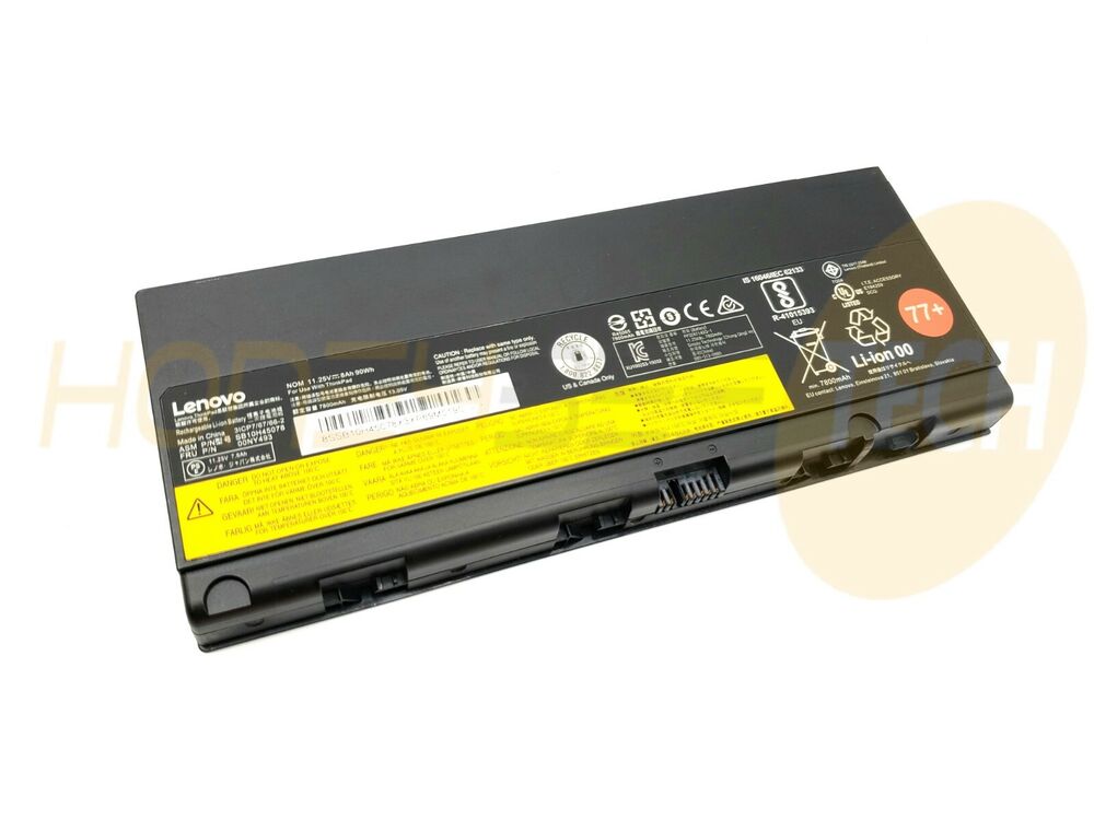 GENUINE LENOVO THINKPAD X260 P51 P50 6CELL 90WHR BATTERY 00NY493 TESTED - Honeybee-Technologies