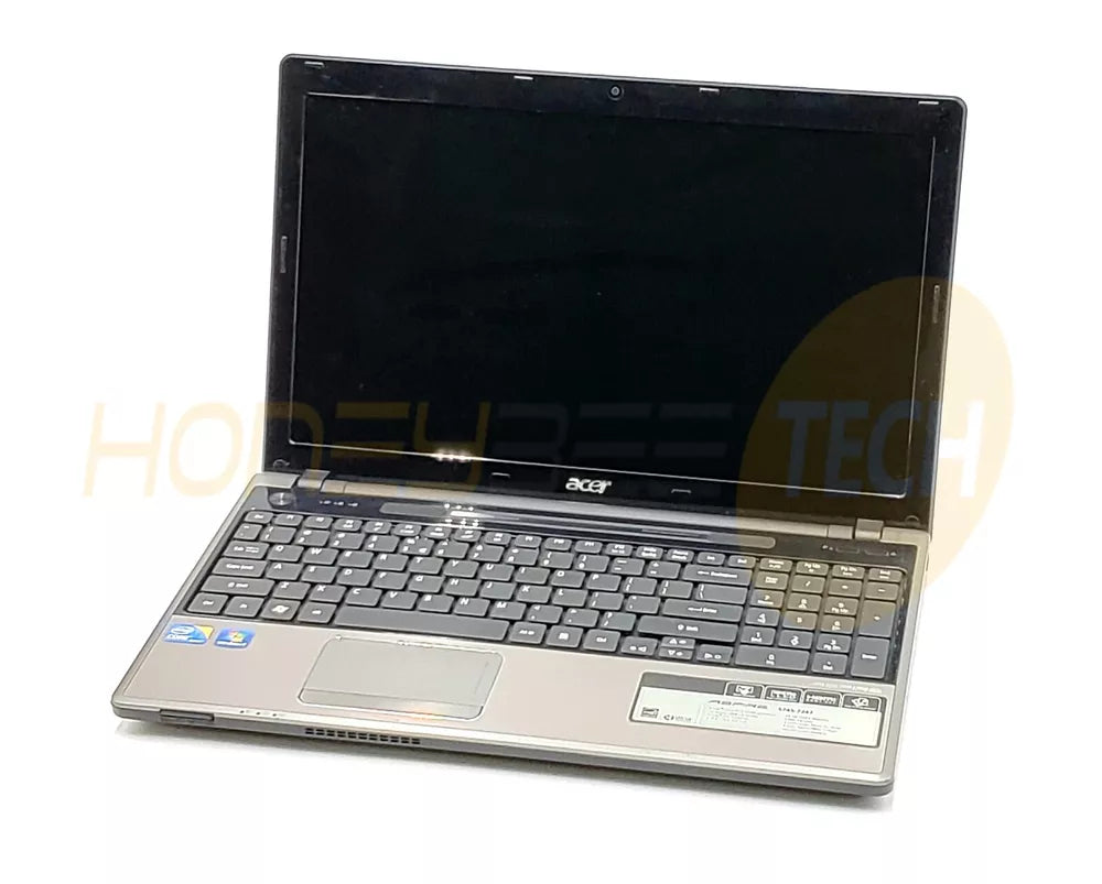 ACER ASPIRE 5745-7247 INTEL i3-370M 2.4GHZ 4GB RAM NO HDD | NO OS LAPTOP TESTED - Honeybee-Technologies