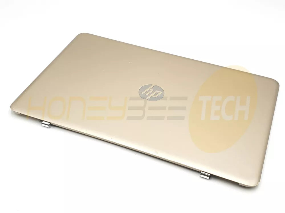 GENUINE HP PAVILION 15-AU020WM LCD BACK COVER REAR LID GOLD 856327-001 GRADE B - Honeybee-Technologies