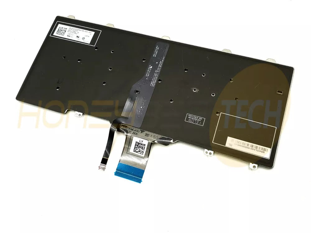 GENUINE DELL LATITUDE E5270 E7270 SPANISH TECLADO BACKLIT KEYBOARD JCK53 0JCK53 - Honeybee-Technologies