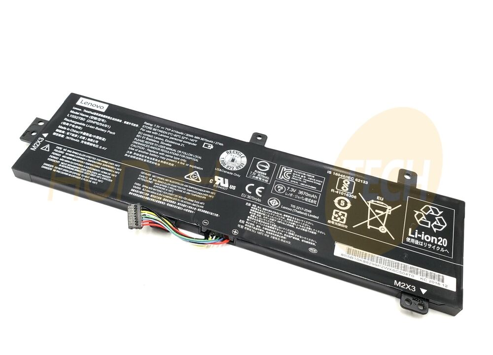 GENUINE LENOVO IDEAPAD 310-15IKB 310-15ABR 2CELL 30WHR BATTERY 5B10K88299 TESTED - Honeybee-Technologies