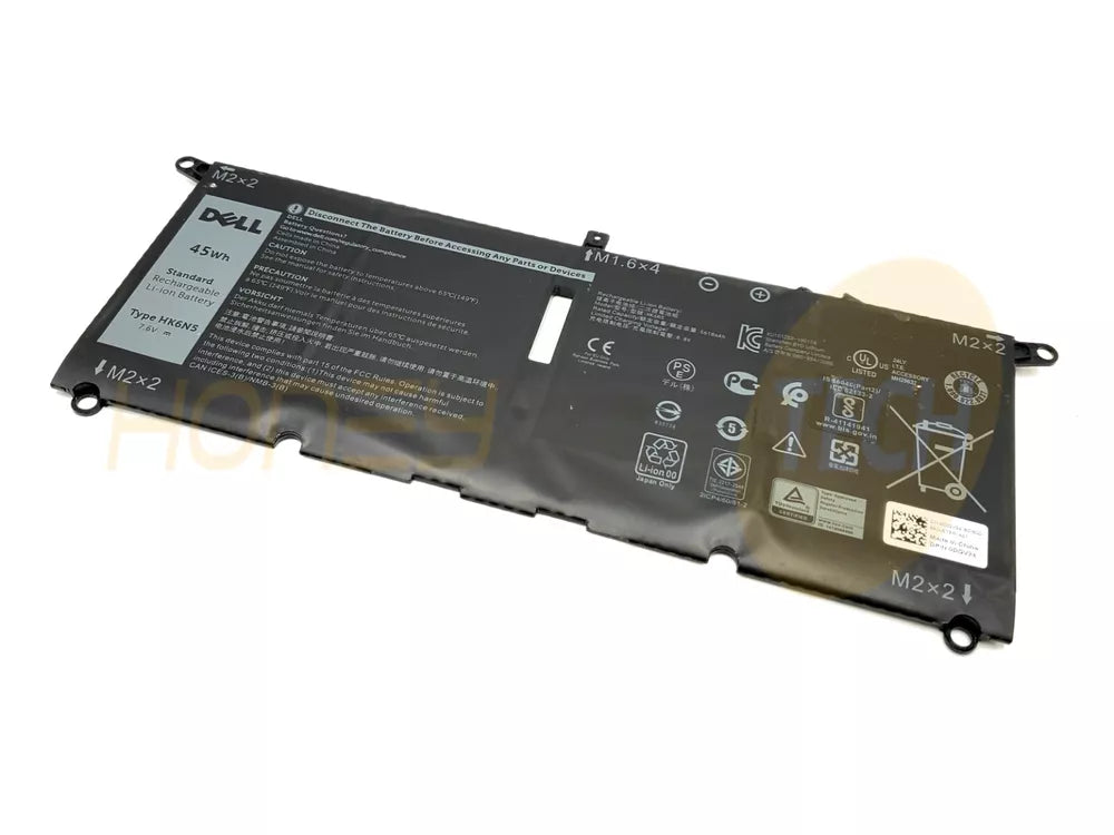 GENUINE DELL INSPIRON 7390 7391 2-IN-1 4CELL 45WHR BATTERY HK6N5 DGV24 TESTED - Honeybee-Technologies