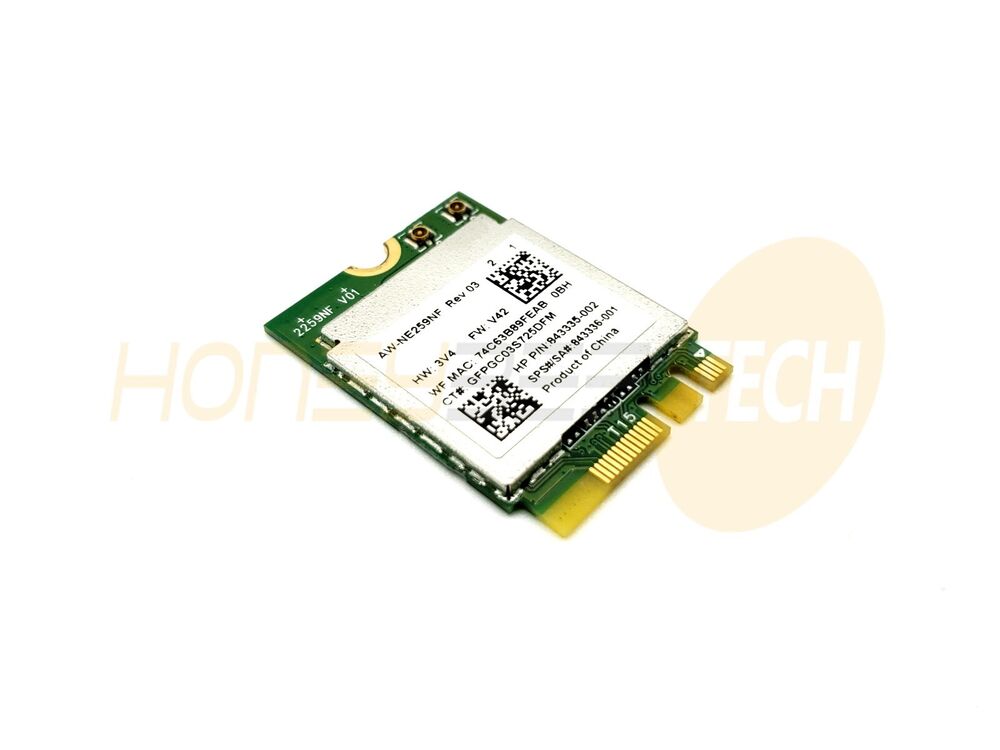 GENUINE HP 15-AY015DX LAPTOP WIRELESS WIFI CARD 843336-001 TESTED - Honeybee-Technologies