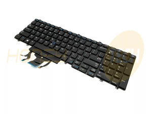 GENUINE DELL LATITUDE 5590 5580 E5550 106 KEY KEYBOARD BACKLIT 383D7 TESTED - Honeybee-Technologies