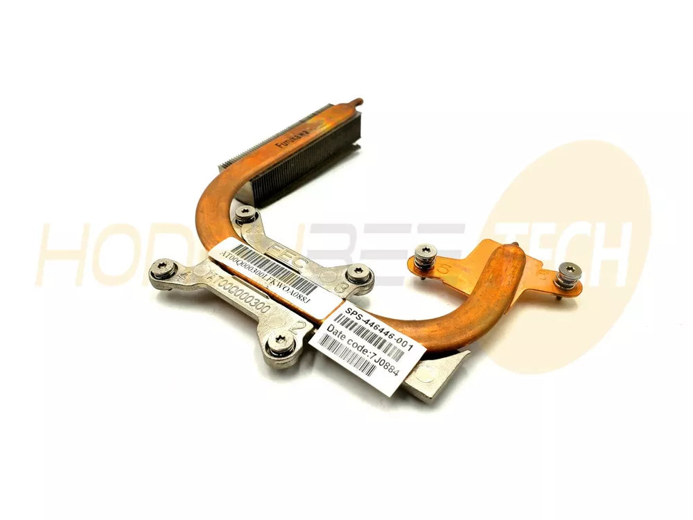 GENUINE HP COMPAQ 6910P LAPTOP CPU COOLING HEATSINK 446446-001 - Honeybee-Technologies