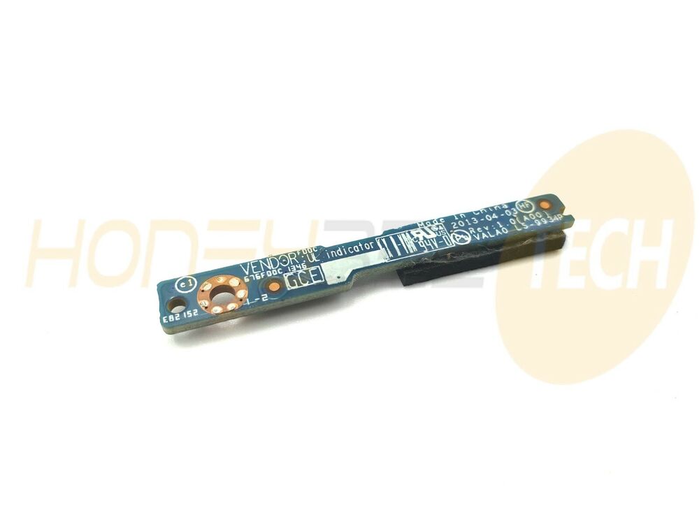 GENUINE DELL LATITUDE E6540 E6440 LAPTOP LED INDICATOR BOARD LS-9934P TESTED - Honeybee-Technologies