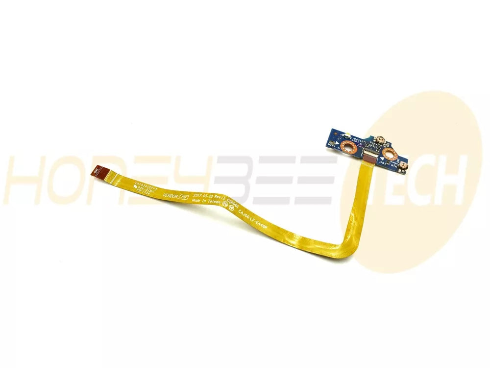 GENUINE DELL LATITUDE 7285 TABLET POWER BUTTON W/CABLE LS-E441P HV1CP TESTED - Honeybee-Technologies
