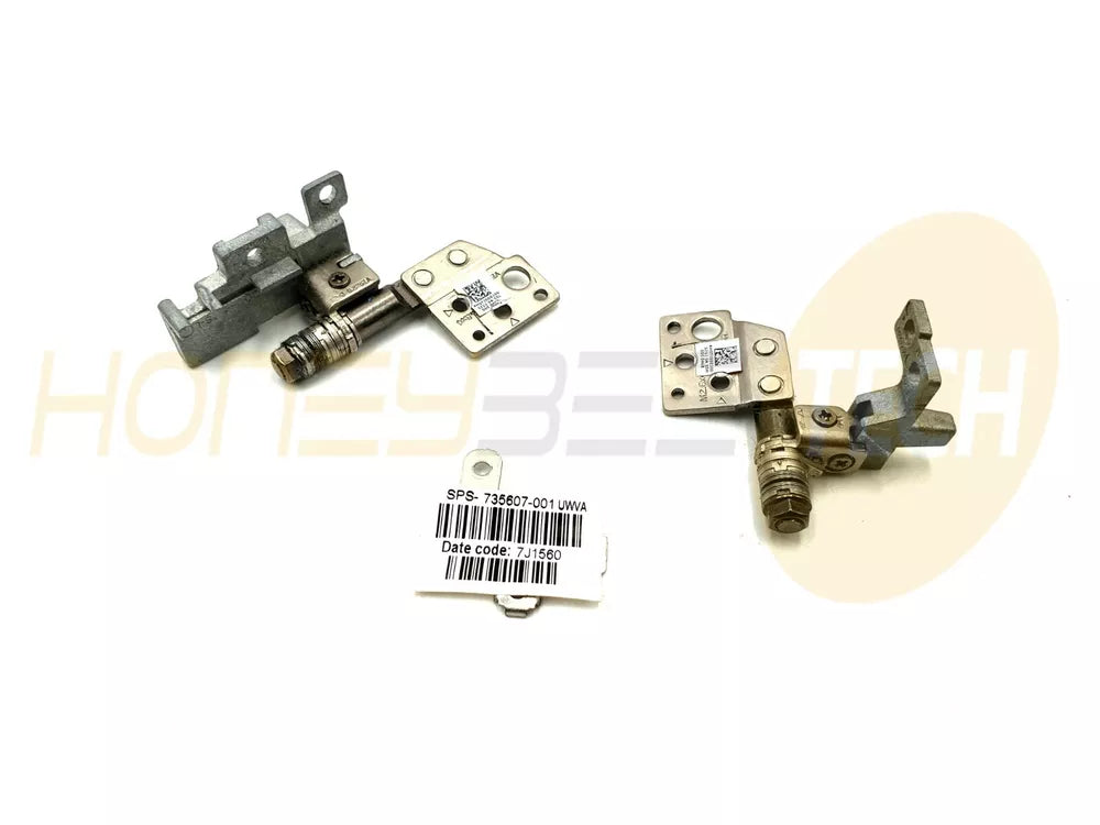 GENUINE HP ZBOOK 15 G2 LAPTOP LEFT AND RIGHT HINGES WITH BRACKET 784464-001 - Honeybee-Technologies