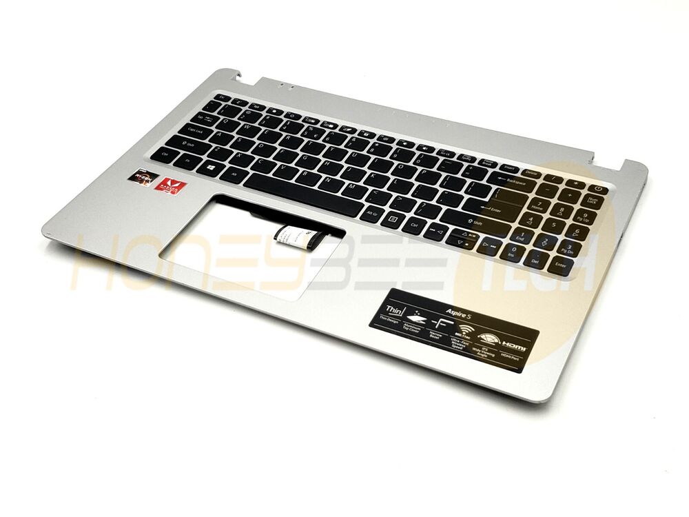 GENUINE ACER ASPIRE A515-43-R19L LAPTOP PALMREST W/KEYBOARD 6B.HGXN2.001 GRADE B - Honeybee-Technologies