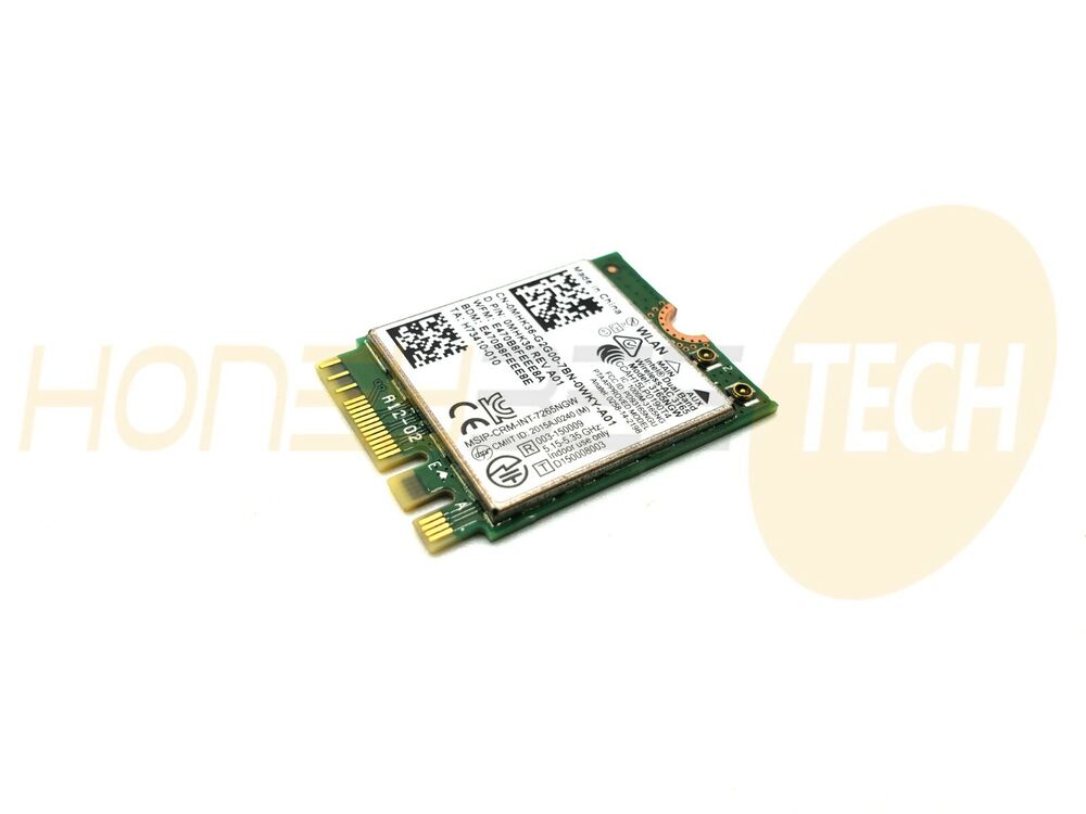 GENUINE DELL WIRELESS WiFi BLUETOOTH CARD 3165NGW M.2 MHK36 0MHK36 TESTED - Honeybee-Technologies