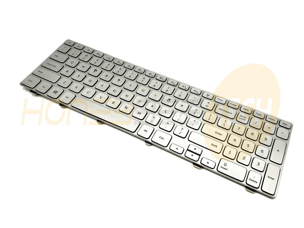 GENUINE DELL INSPIRON 15 7537 LAPTOP US KEYBOARD BACKLIT KK7X9 TESTED GRADE B - Honeybee-Technologies