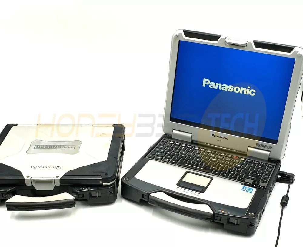 LOT OF 2 PANASONIC TOUGHBOOK CF-31 CORE i5-2520M 2.50GHz NO HDD ADMIN LOCKED - Honeybee-Technologies