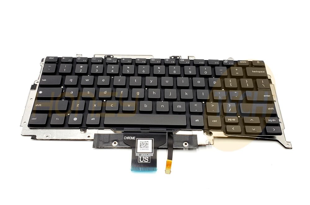 GENUINE DELL LATITUDE 5400 CHROMEBOOK US BACKLIT KEYBOARD VG4RX GRADE A TESTED - Honeybee-Technologies