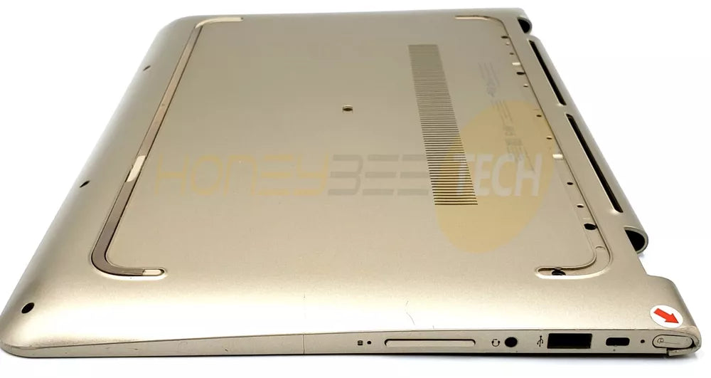 GENUINE HP PAVILION X360 M3-U103DX BOTTOM BASE CASE COVER 856006-001 GRADE C - Honeybee-Technologies