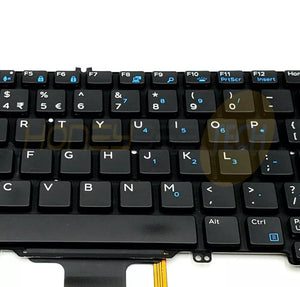 GENUINE DELL LATITUDE 5280 ENGLISH INTERNATIONAL BACKLIT KEYBOARD 346TJ TESTED - Honeybee-Technologies