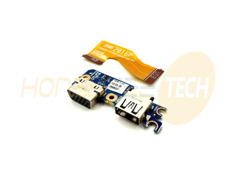 GENUINE HP ELITEBOOK 840 G4 LAPTOP USB VGA BOARD WITH CABLE 916922-001 TESTED - Honeybee-Technologies