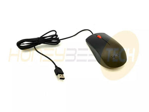 NEW GENUINE LENOVO THINKCENTRE M910T USB BLACK MOUSE RED WHEEL 00PH133 - Honeybee-Technologies