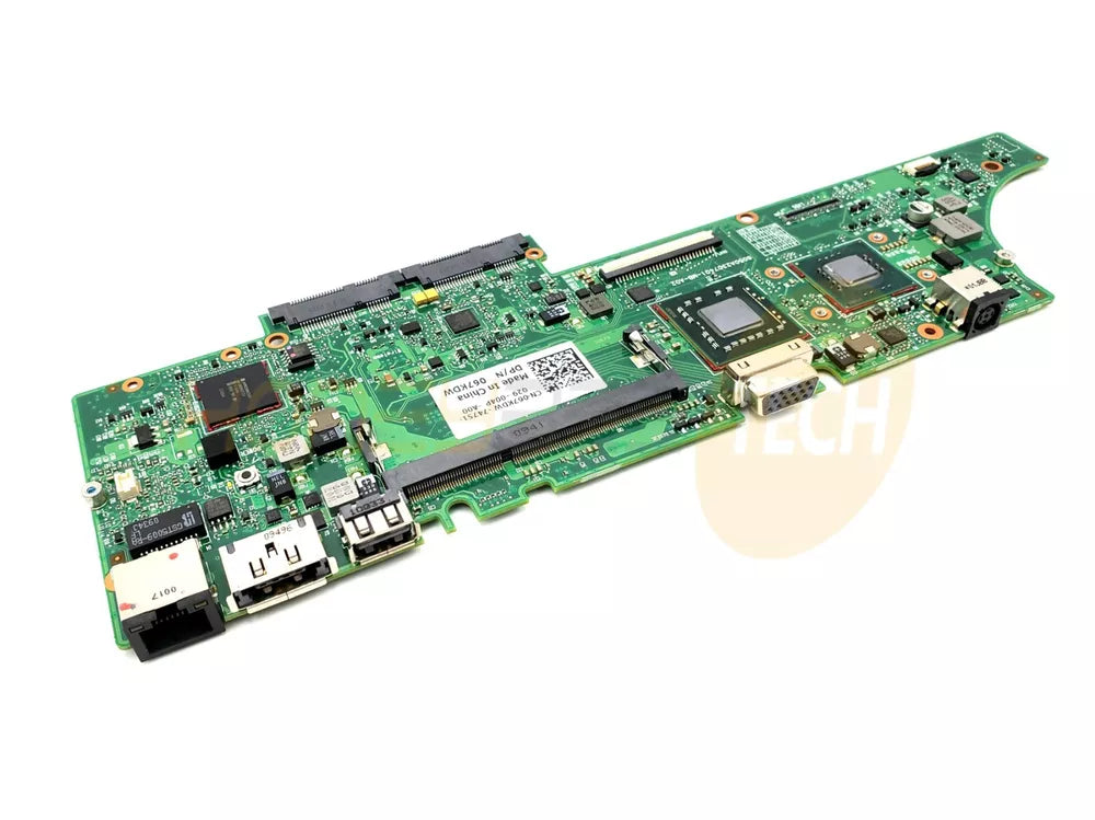 GENUINE DELL LATITUDE 13 LAPTOP MOTHERBOARD SU7300 1.3GHZ 67KDW 067KDW TESTED - Honeybee-Technologies