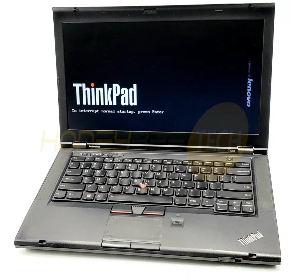 LENOVO THINKPAD T430 14" 1600X900 i5-3320M 2.6GHZ 8GB RAM NO HDD | NO OS LAPTOP - Honeybee-Technologies