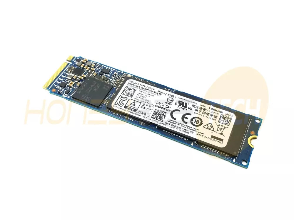 GENUINE DELL 256GB SSD M.2 80MM SOLID STATE DRIVE 8D5HT 08D5HT TESTED - Honeybee-Technologies