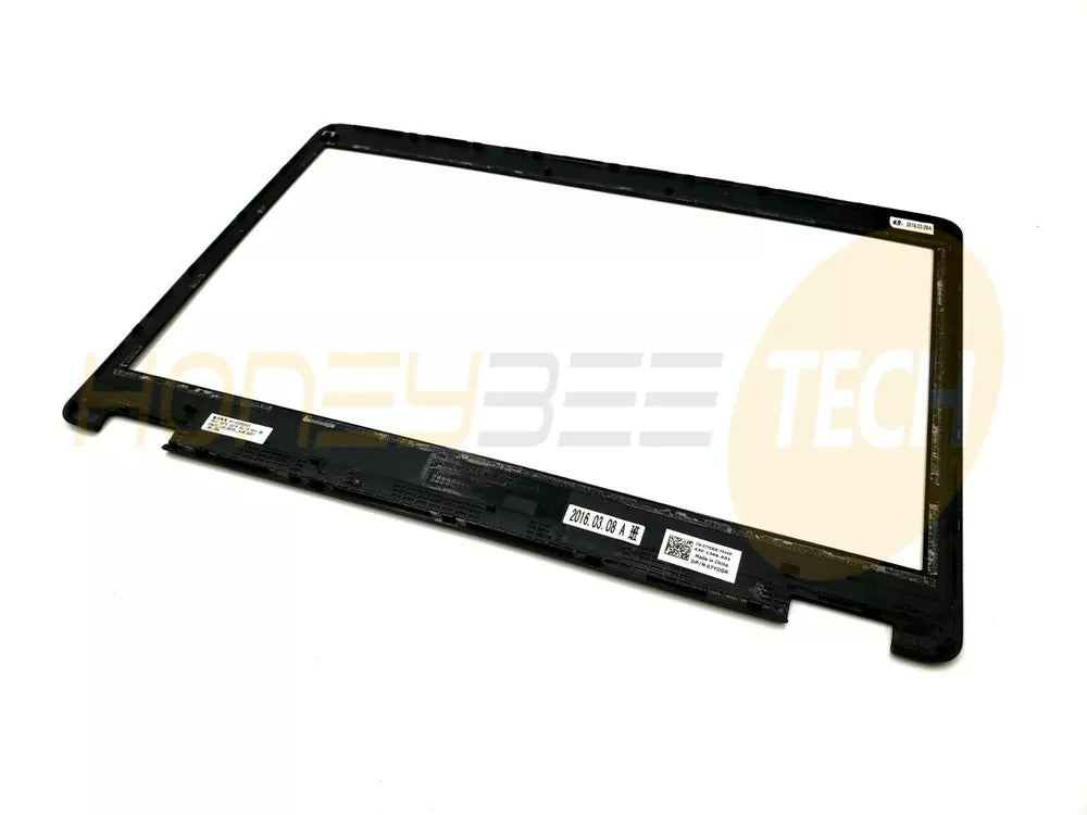 GENUINE DELL LATITUDE E5450 LAPTOP LCD FRONT TRIM BEZEL NO CAM 7YDGK GRADE A - Honeybee-Technologies