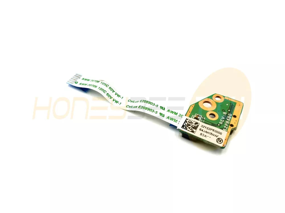 GENUINE HP PAVILION 13-A010DX POWER BUTTON BOARD W/CABLE 768009-001 TESTED - Honeybee-Technologies