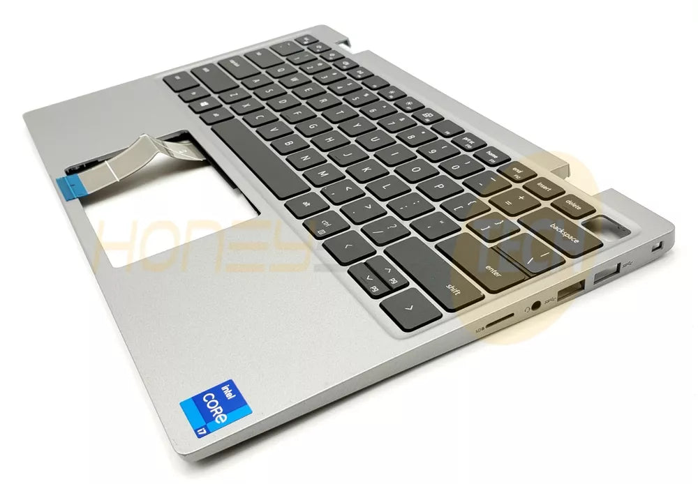 GENUINE DELL LATITUDE 3320 PALMREST W/ US ENGLISH KEYBOARD 8V3YN GRADE C TESTED - Honeybee-Technologies