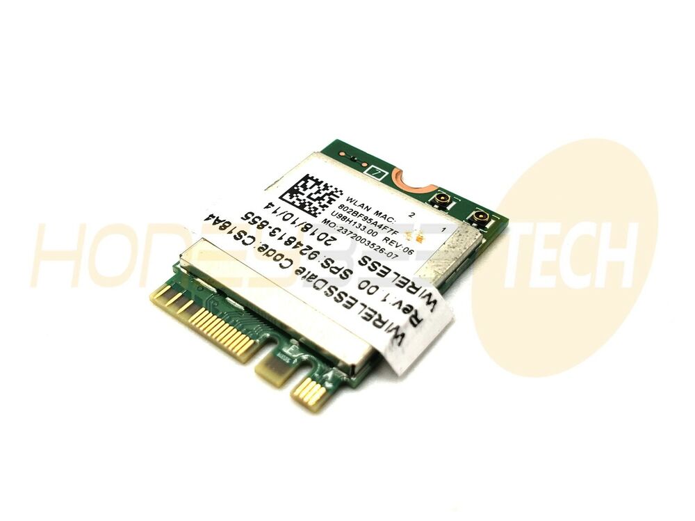 GENUINE HP 14-DF0023C1 LAPTOP WIRELESS WIFI CARD RTL8822BE 924813-855 TESTED - Honeybee-Technologies