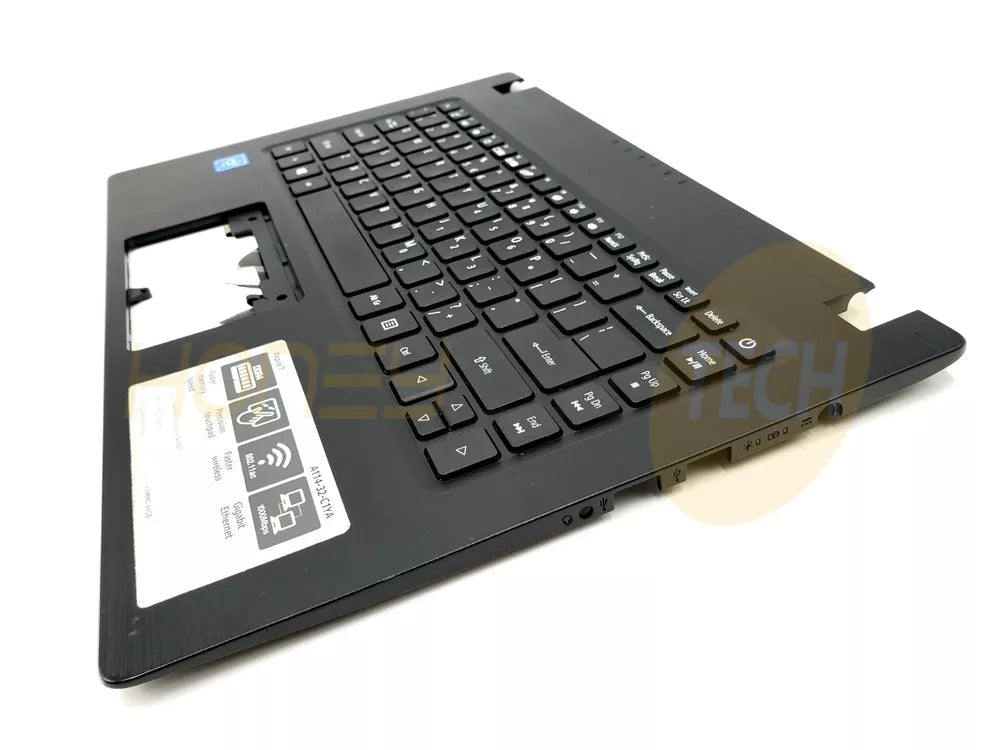 GENUINE ACER ASPIRE 1 A114-32 PALMREST ASSEMBLY W/KEYBOARD 6B.GVYN7.029 GRADE B - Honeybee-Technologies