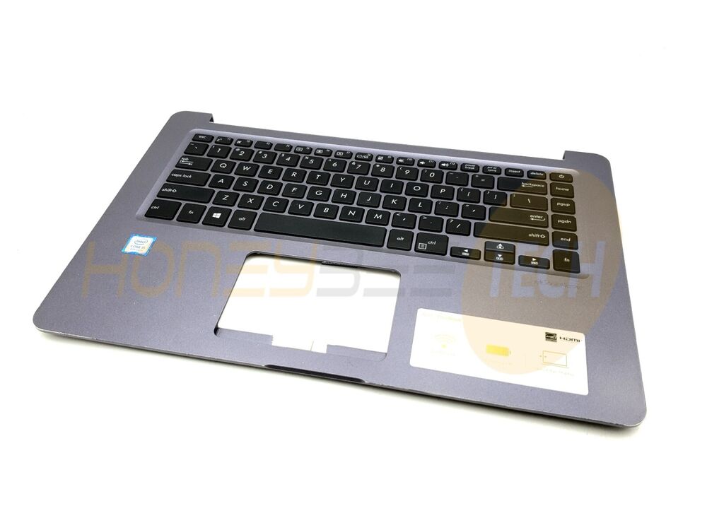 GENUINE ASUS VIVOBOOK F510UA PALMREST WITH KEYBOARD 13NB0FY2P03011 GRADE B - Honeybee-Technologies