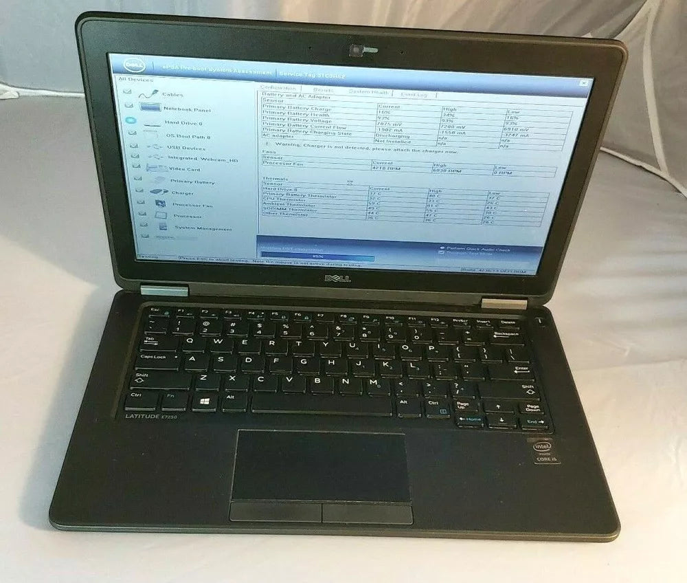 DELL LATITUDE E7250 | i5-5300 @ 2.30GHZ | 8GB RAM | 256GB SSD | NEW BATT | NO OS - Honeybee-Technologies