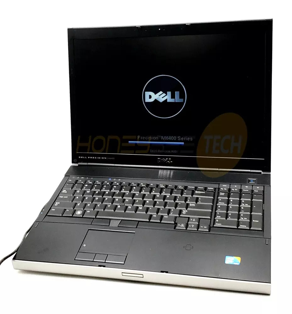 DELL PRECISION M6400 T9600 2.8GHZ 17" WXGA+ 2GB RAM | NO OS NO HDD LAPTOP TESTED - Honeybee-Technologies