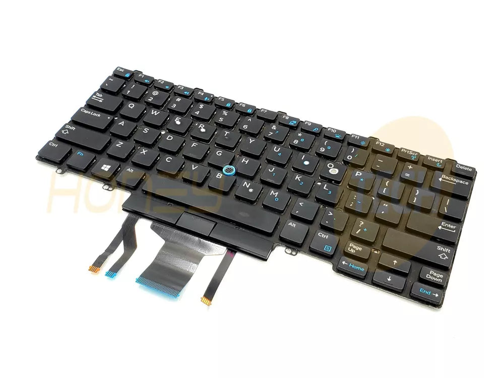 GENUINE DELL LATITUDE E5450 E7250 E7450 82KEY KEYBOARD D19TR 0D19TR GRADE C - Honeybee-Technologies