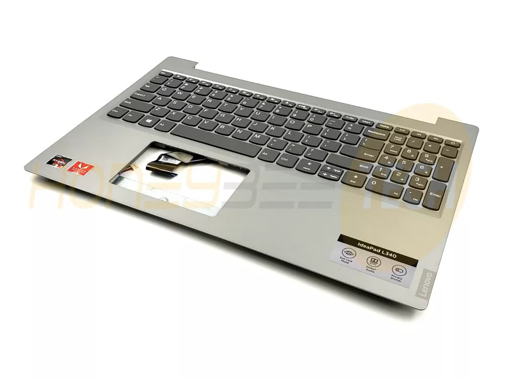 GENUINE LENOVO IDEAPAD L340-15API LAPTOP PALMREST W/KEYBOARD 5CB0S16592 GRADE A - Honeybee-Technologies