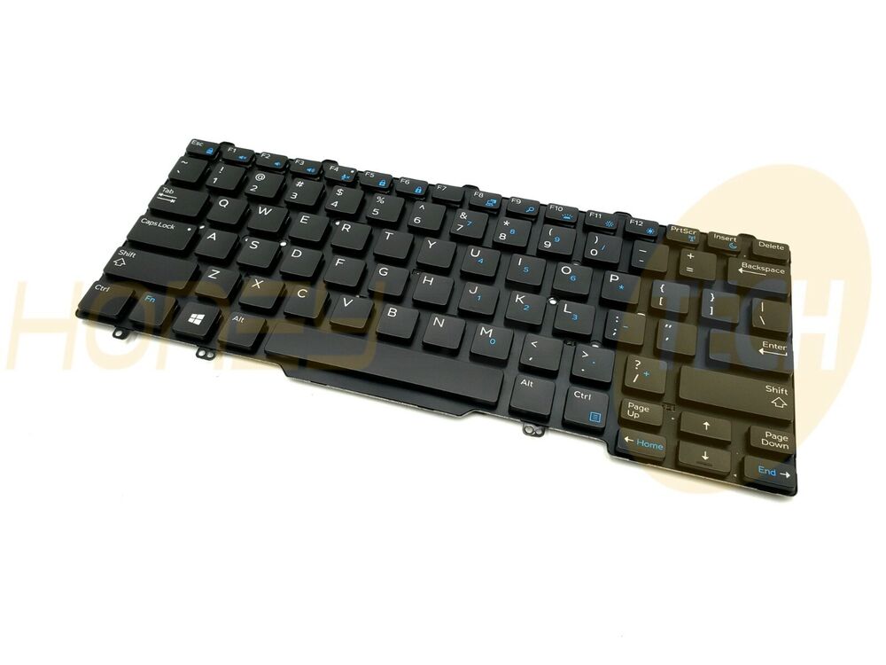 GENUINE DELL LATITUDE 7350 2-IN-1 82-KEY BACKLIT KEYBOARD PXWGK 0PXWGK TESTED - Honeybee-Technologies