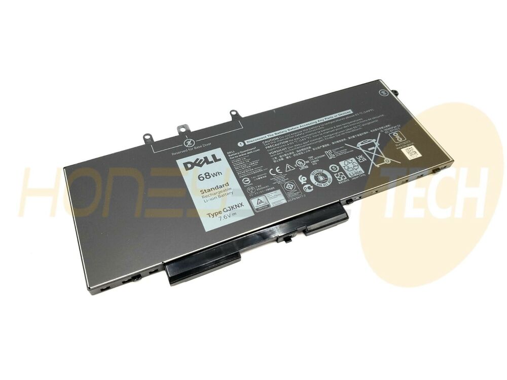 GENUINE DELL LATITUDE 5480 5490 5580 4CELL 68WHR BATTERY GJKNX GD1JP TESTED - Honeybee-Technologies