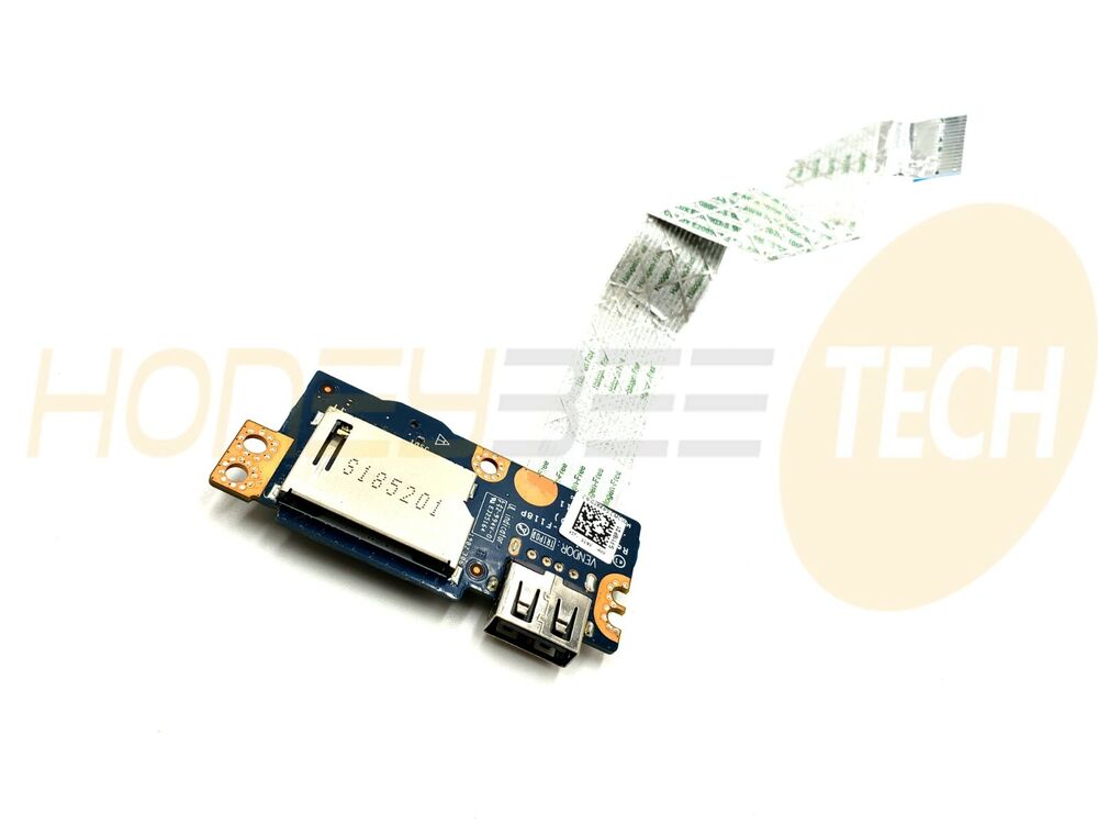 GENUINE DELL LATITUDE 3490 LAPTOP USB / SD CARD READER BOARD JXKP3 0JXKP3 TESTED - Honeybee-Technologies